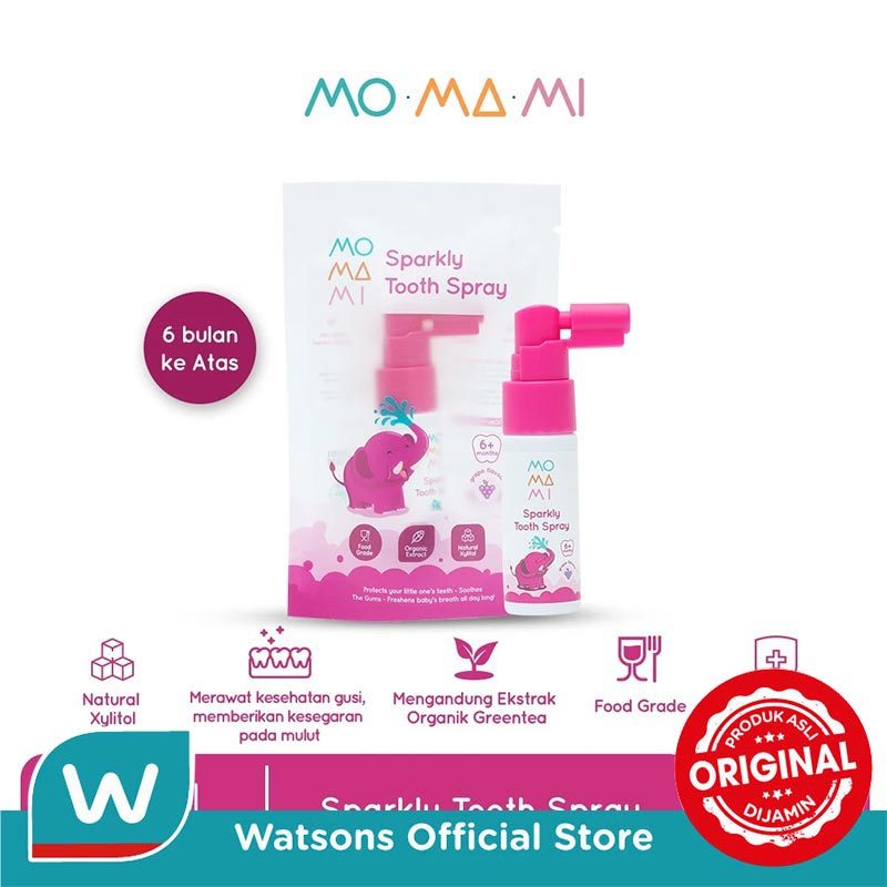 Momami Sparkly Tooth Spray Grape 20ml