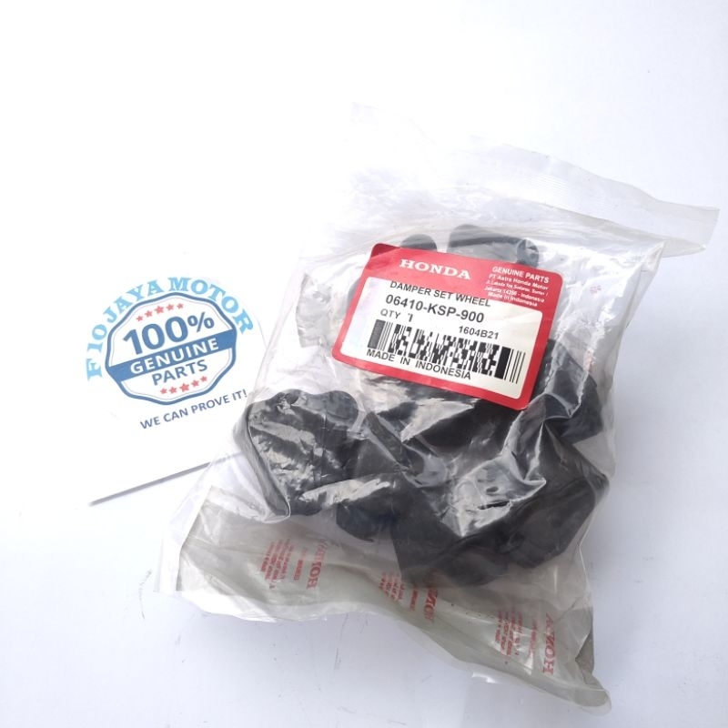 06410-KSP-900 DAMPER SET WHEEK KARET TROMOL MEGAPRO NEW CBR 150 VERZA SUPRA GTR ori