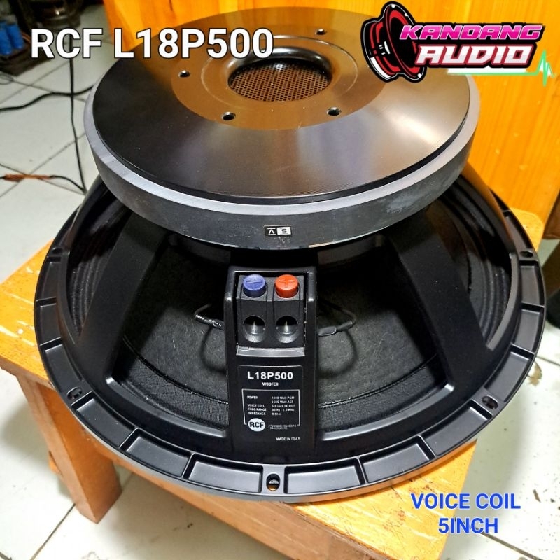 SPEAKER COMPONEN RCF L18P500 VC 5 INCH  SUBWOOFER