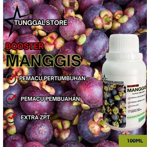 Pupuk organik cair 100ml / Pupuk Perangsang Buah Manggis / Paket Pupuk ZPT Buah Manggis / Pupuk Peny