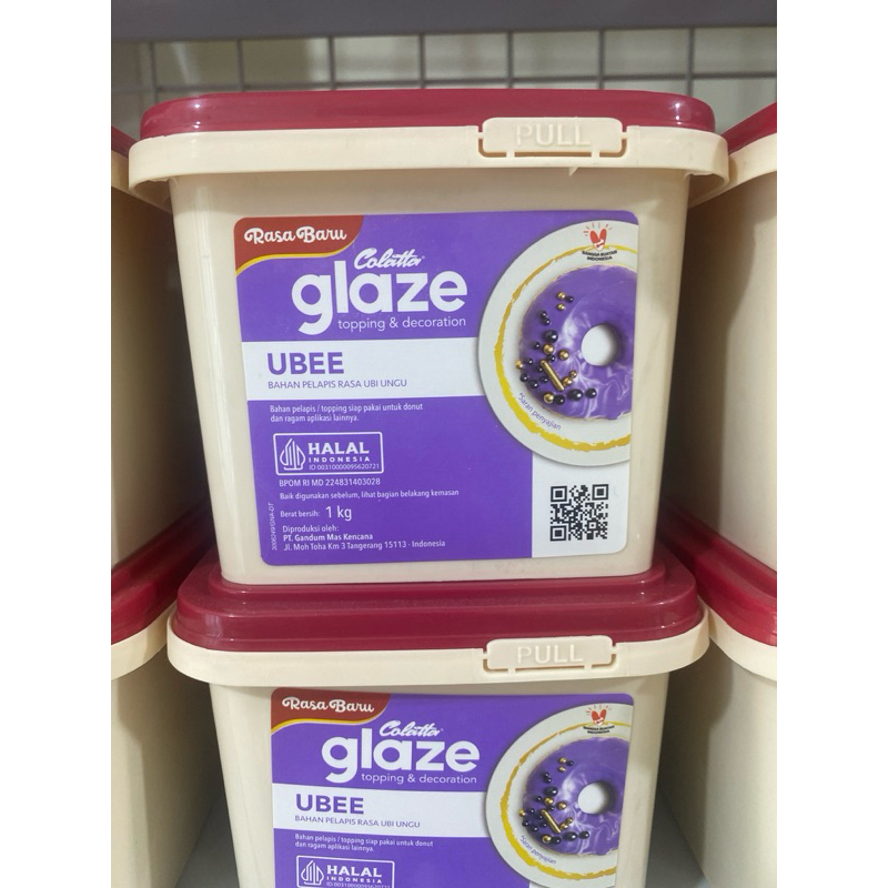 

colatta glaze ubi / taro 1kg
