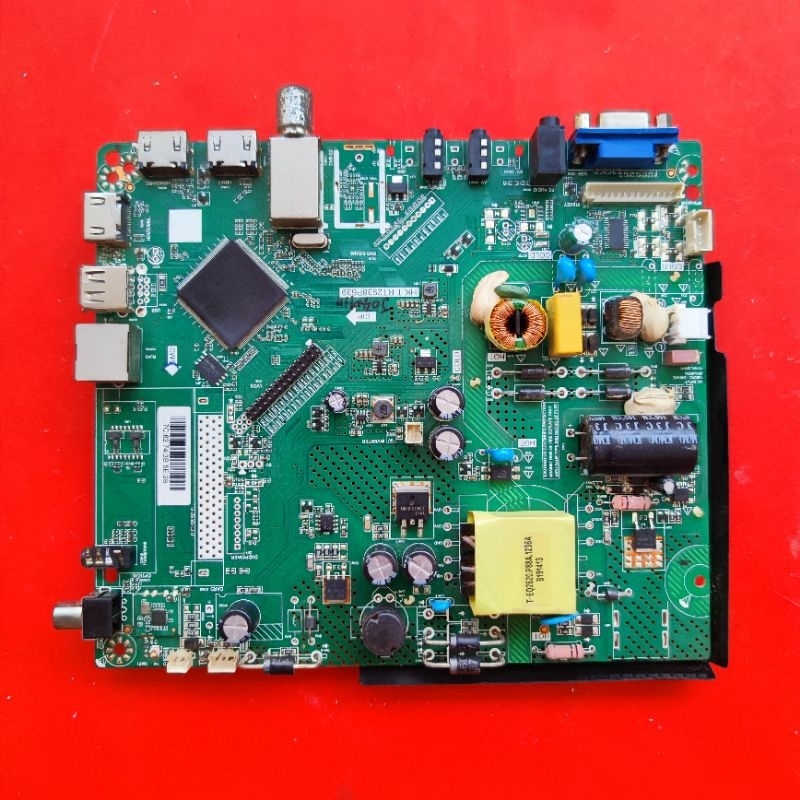 mb mobo mainboard module mesin tv akari LE-32V99SM