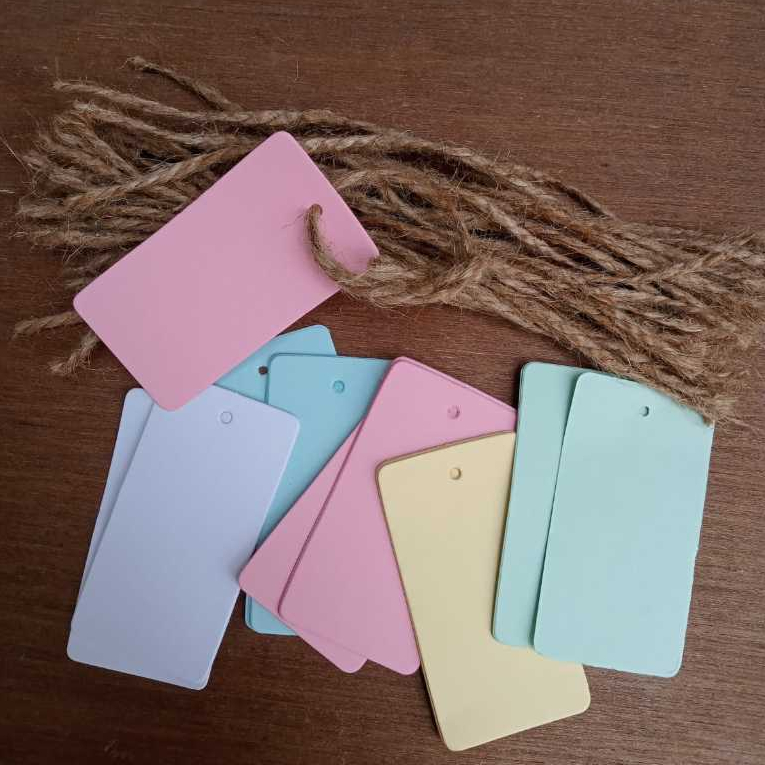 

HANG TAG/Hangtag baju/kemasan/tag/label/warna/ card/kartu ucapan/UNIK Ucapan Souvenir