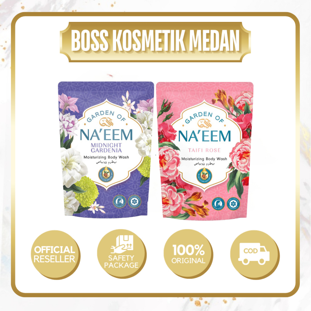 NAEEM GARDEN OF NAEEM Moisturizing Body Wash 400ml pouch