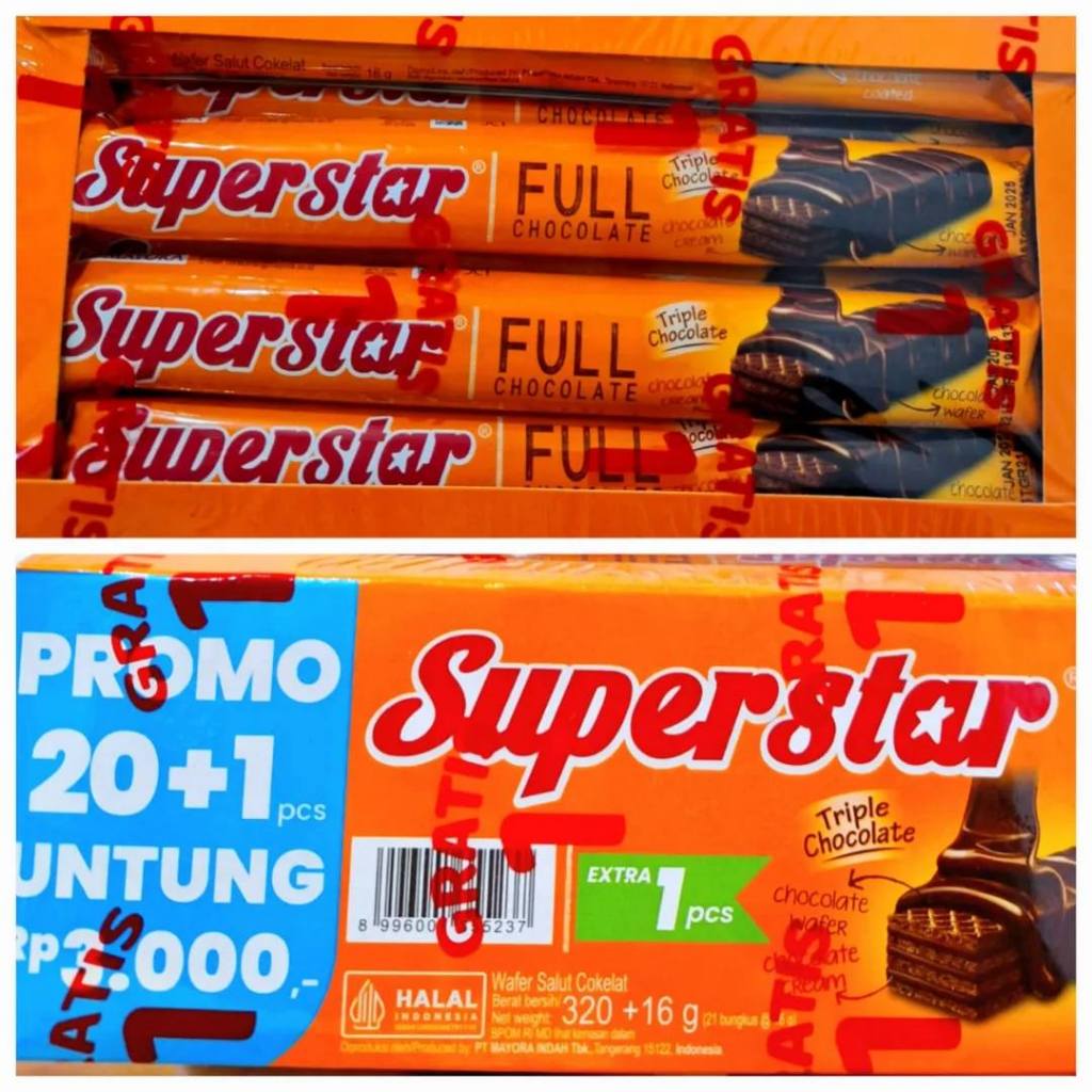 

SUPERSTAR 320 +16gr [ 21 pcs ]