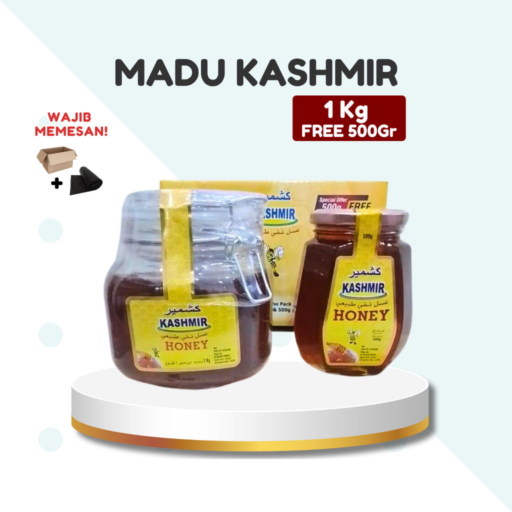 

Madu Kashmir 1kg + 500gr COMBO PACK – Asli – Original – Murah Berkualitas