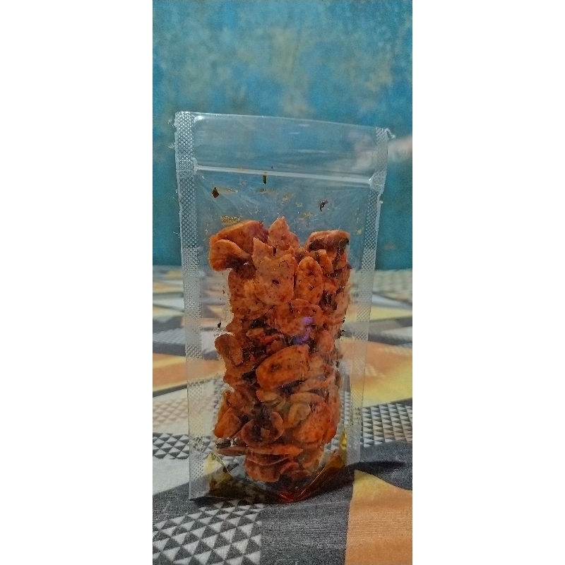 

Otak otak crispy bojot 60gram pedas daun jeruk bikin nagih