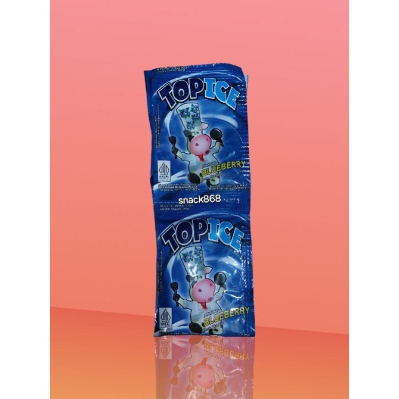 

Top Ice Minuman Serbuk Instan Aneka Rasa 1 Renceng isi 10 Pcs