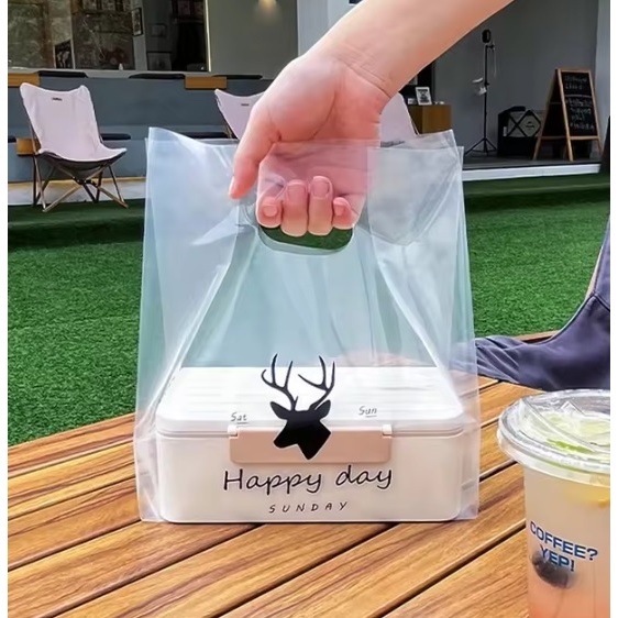 CUSTOM SABLON PLASTIK KRESEK BENING