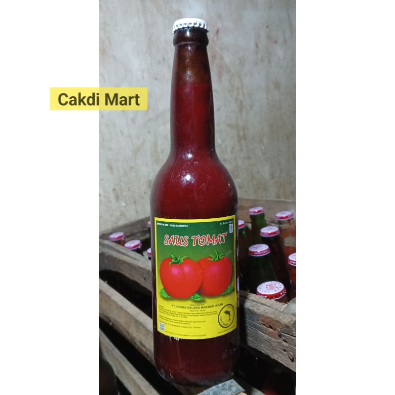 

Saus Tomat OPAKA botol kaca 600ml