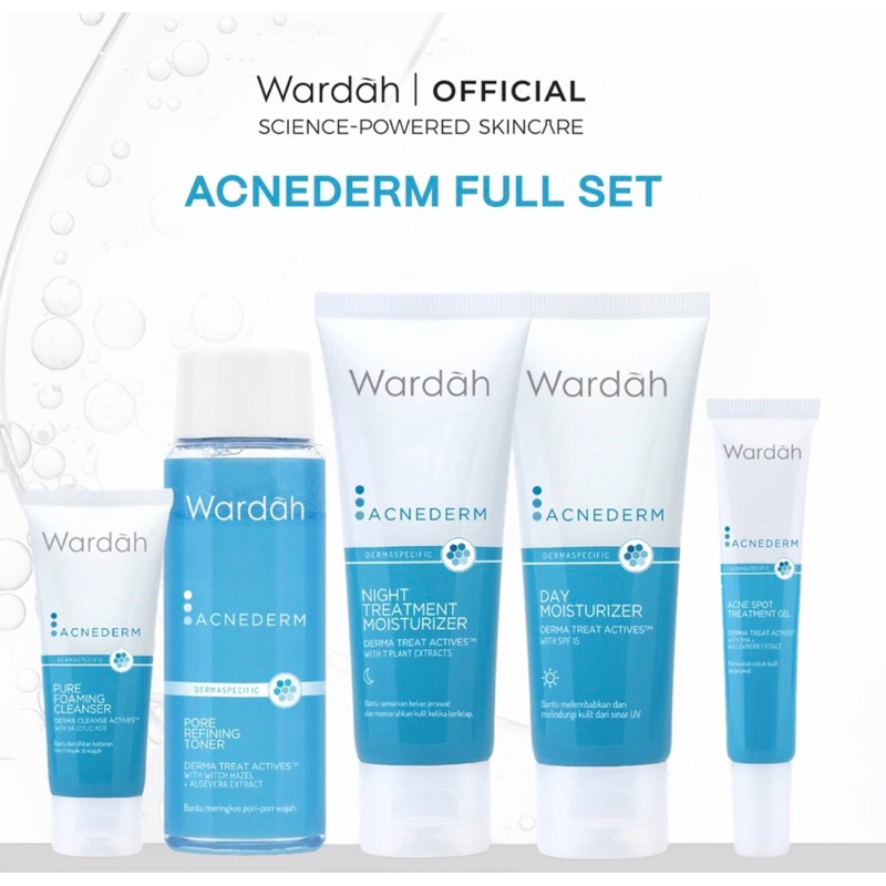 WARDAH ACNEDERM FULL SET