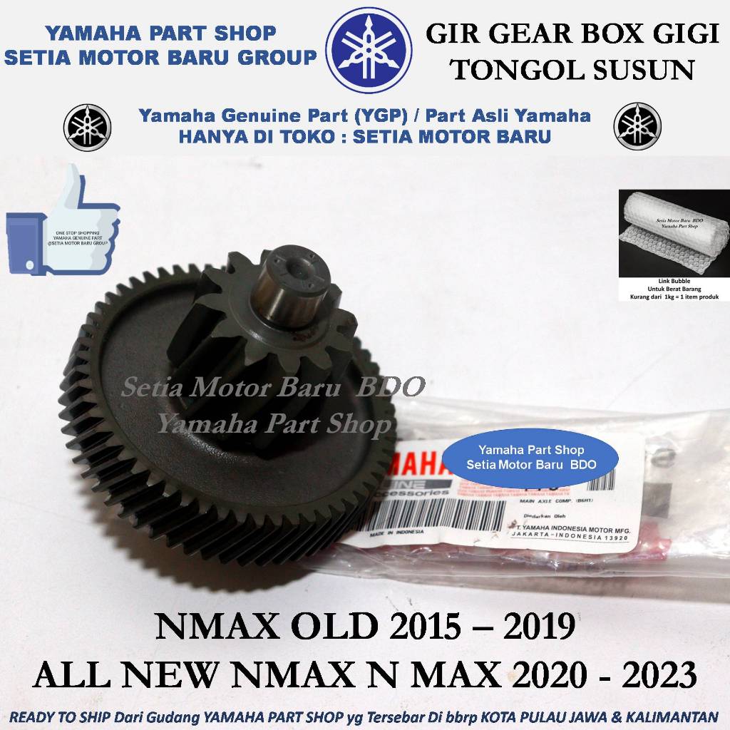 Gear Gir Box Gigi Tongol Susun Motor All New N Max Nmax Old Lama Ori Asli Yamaha Bandung