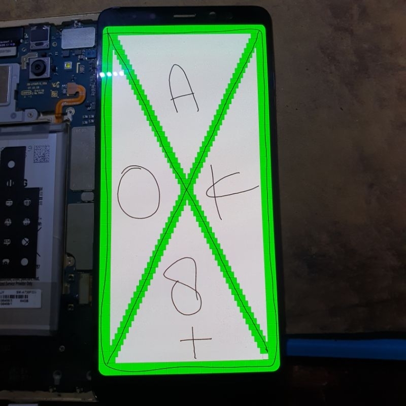 Lcd samsung a8 plus ory copotan