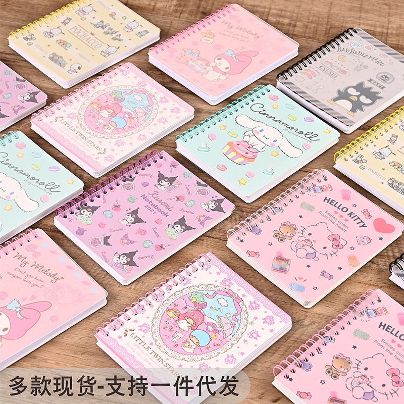 

BOBOMART Notebook A6 XTA-6001 Sanrio Series 60 Lembar, Buku Tulis Karakter Lucu Spiral