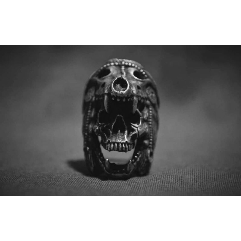 cincin tengkorak / civilization skull ring / skull ring/ cincin tengkorak