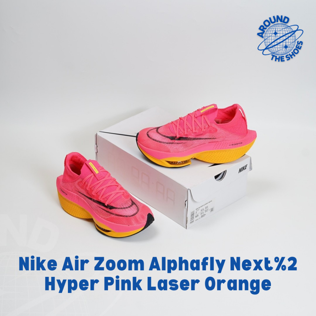 Nike Air Zoom Alphafly Next%2 Hyper Pink Laser Orange