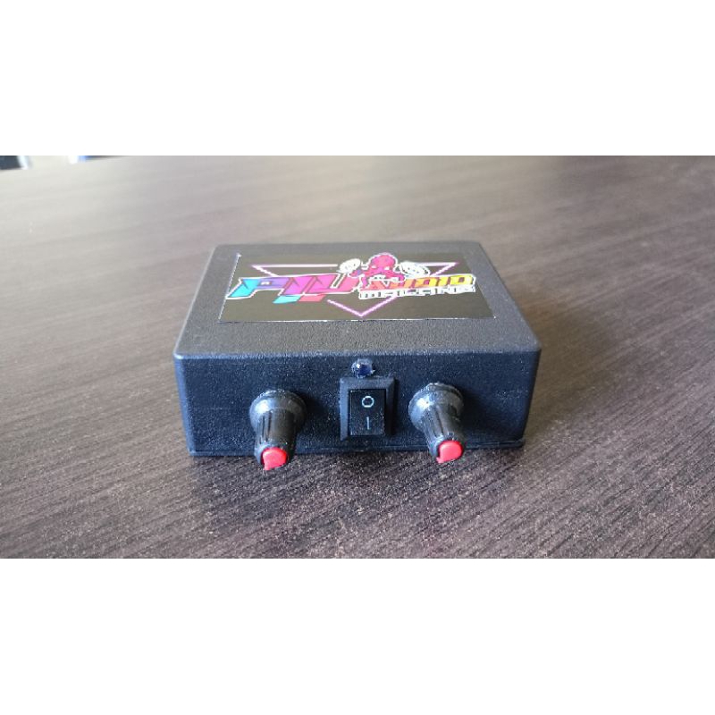 power mini balap 5v termasuk kabel input RCA