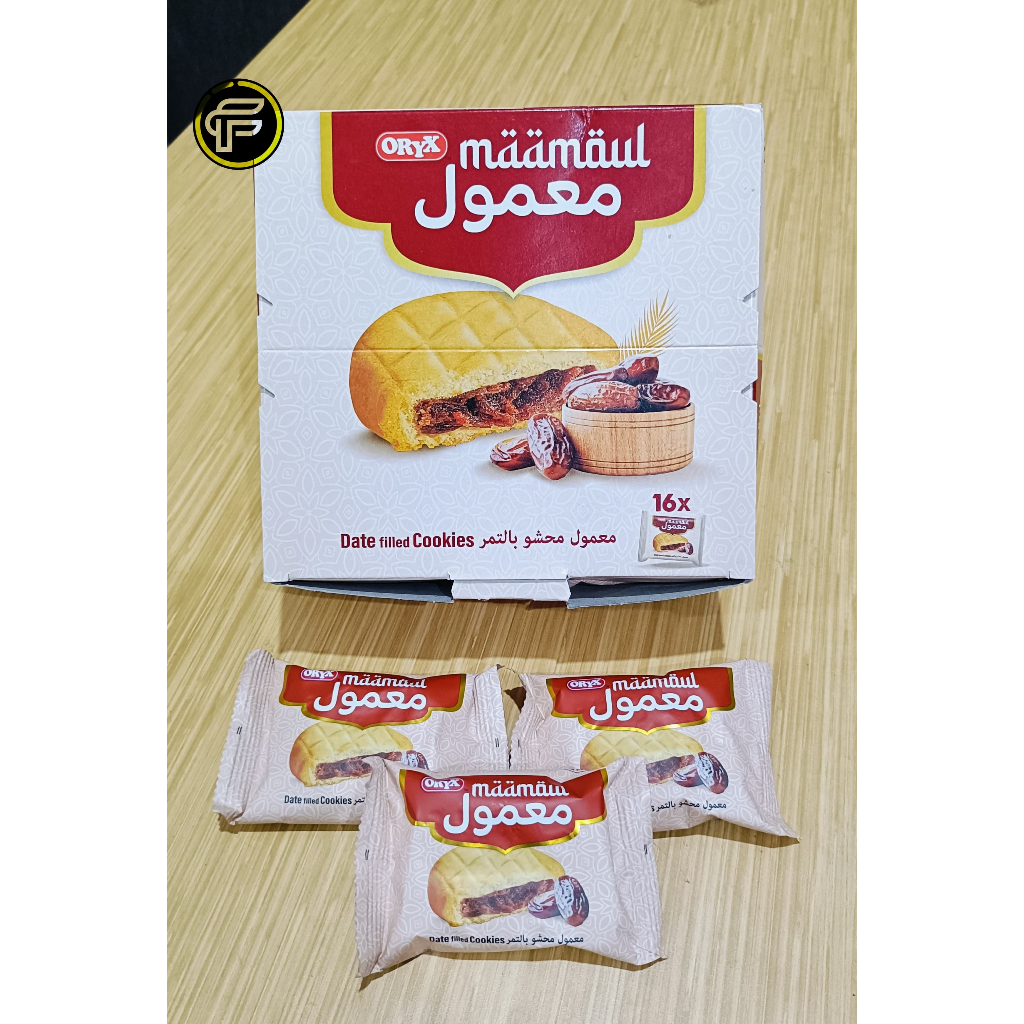 

Maamoul Date Filled Cookies / Biskuit Kurma Arab isi 16pcs per pack