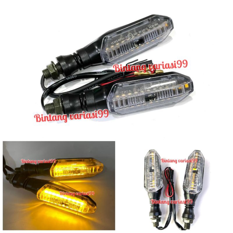 Sein Running Lampu Sen Running LED Model vario 125 Vario 150 Universal Semua Motor
