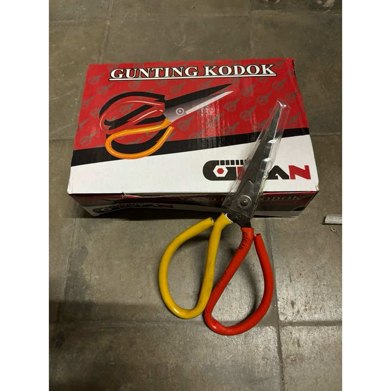 

GUNTING KAIN KODOK SERBAGUNA / GUNTING KODOK JUMBO 8 INCH