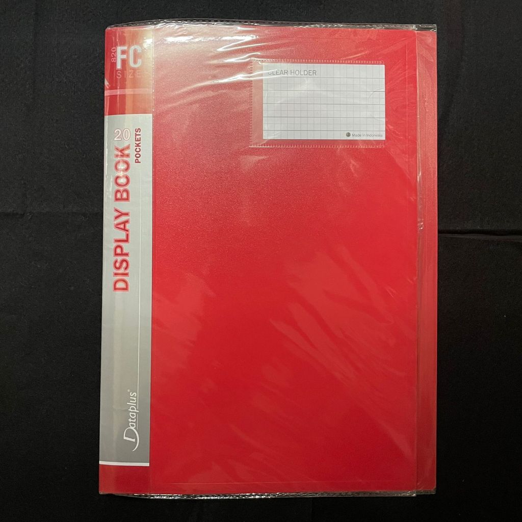 

DataPlus Map Plastik Clear Holder Display Book Organizer Kertas / isi 20 40 60 Sekat Slot Ukuran F4