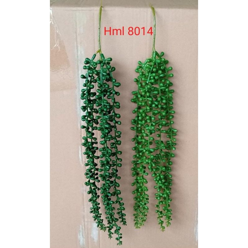 promo terbaru sukulen gantung x5 / kaktus gantung / string of pearl / tanaman gantung artificial