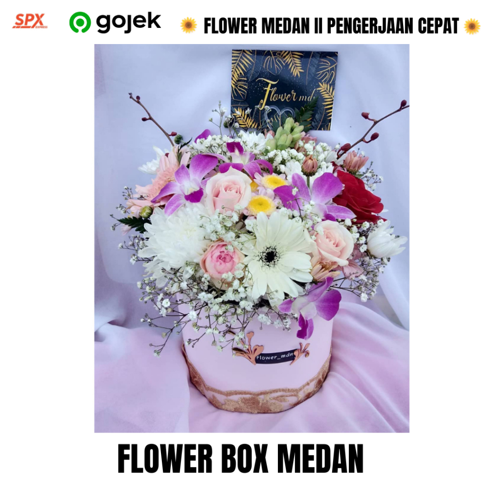 FLOWER MEDAN Bunga Meja Custom Bunga Grand Opening Kantor Hadiah Ulang Tahun Anniversary Toko Bunga 