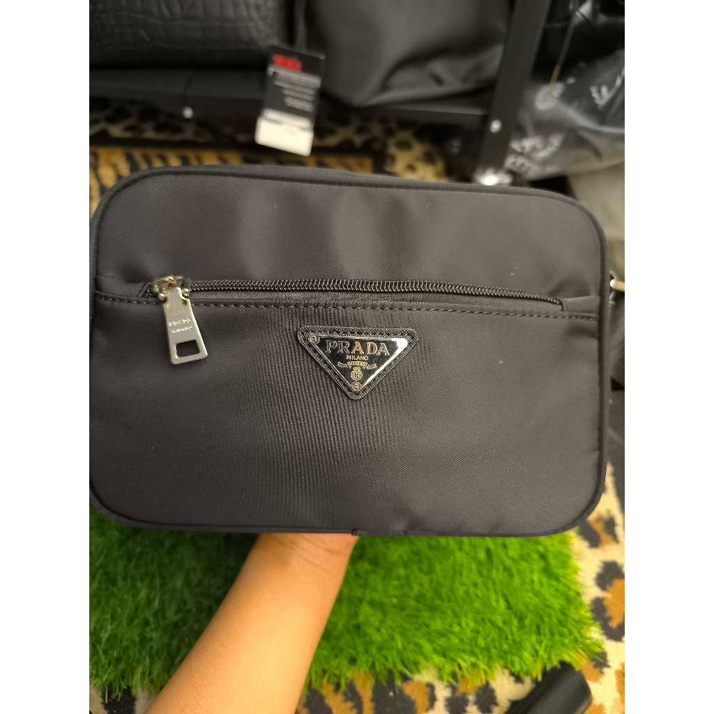 TAS PRADA/TAS PREMIUM PRADA/TAS UNISEX/FASHION/SLEMPANG