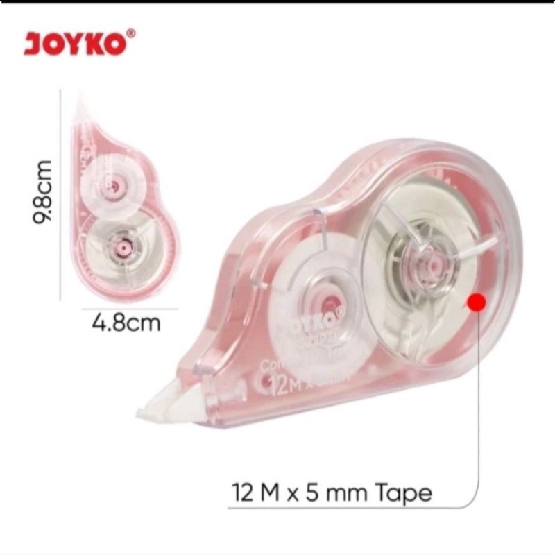 

Pita koreksi correction Tape joyko CT-522PTL pastel color