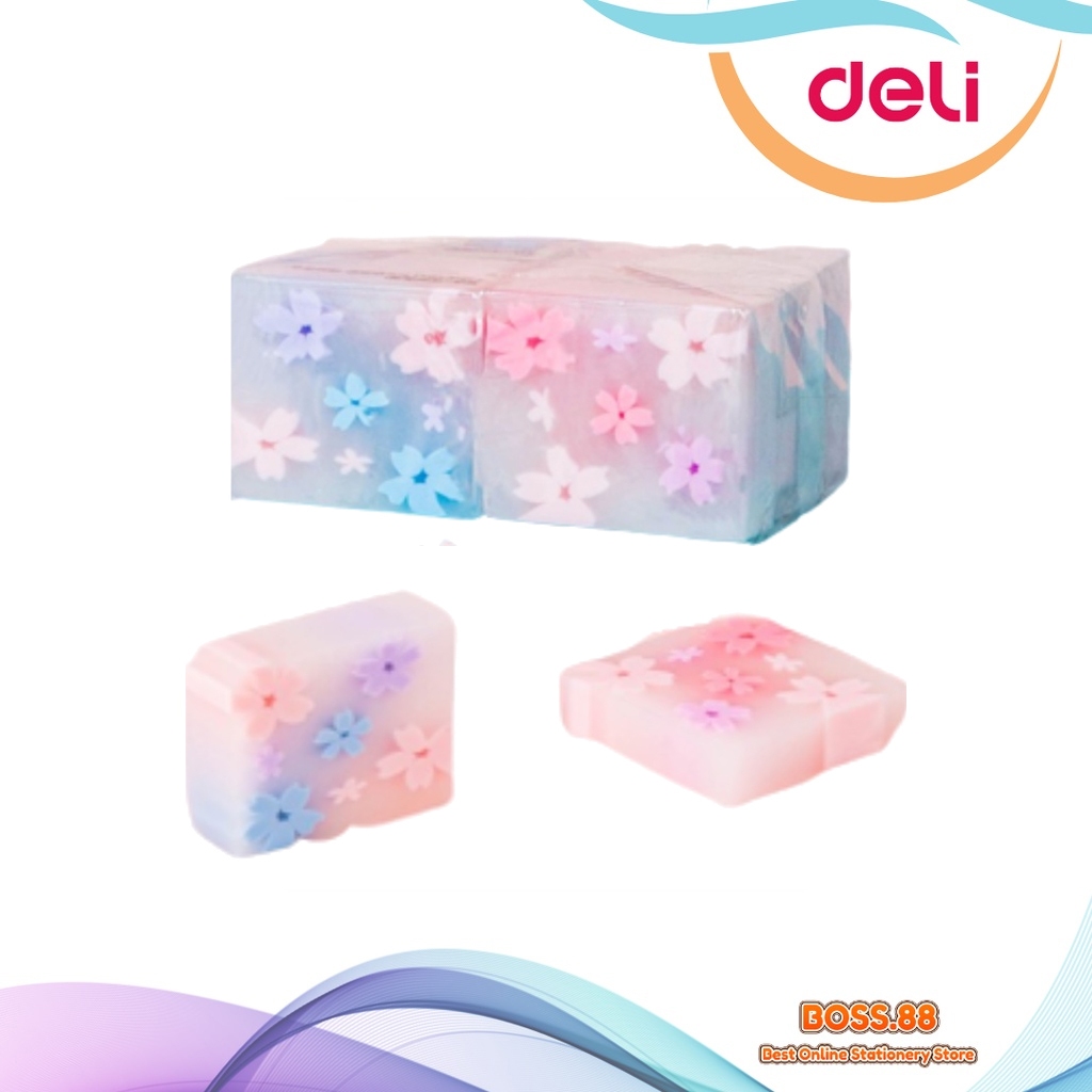 

ERASER / PENGHAPUS DELI BUNGA SAKURA 71135 (1 PCS)