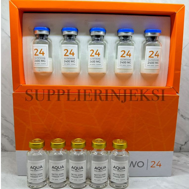 White Optime Glutation 2400mg Jamin Original