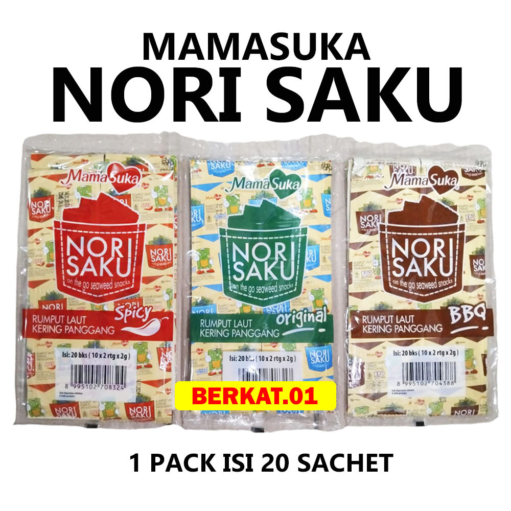 

MAMASUKA NORI SAKU PACK ISI 20 SACHET