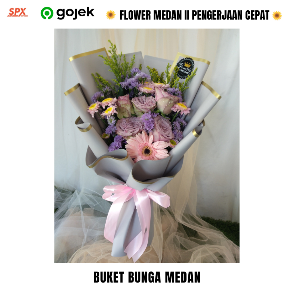 Buket Bunga Wisuda Anniversary Ultah Toko Bunga Medan
