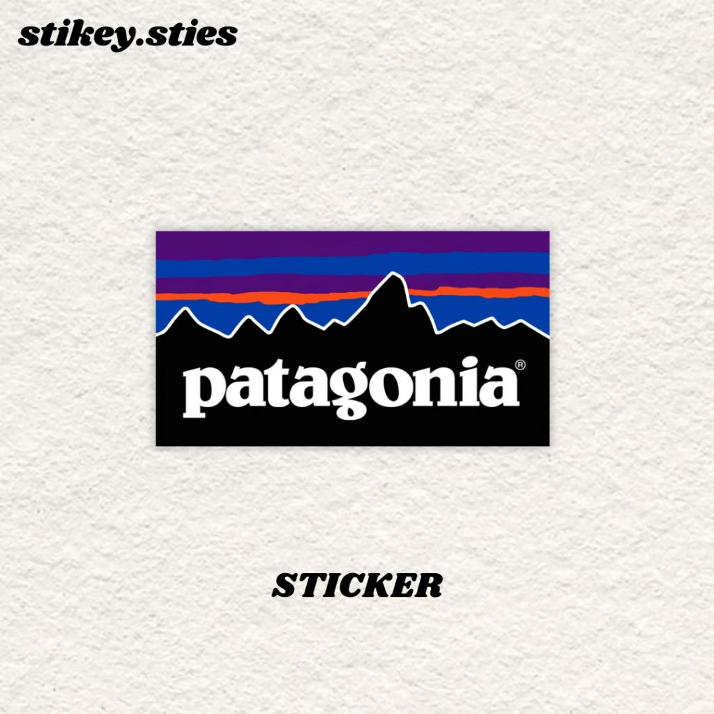 

STICKER PATAGONIA AESTHETIC BRAND ANTI AIR VINYL / STIKER HELM LAPTOP HP MOTOR TUMBLR TAS KOPER