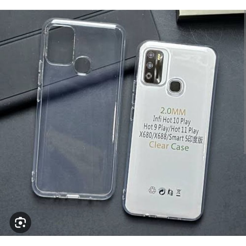 Softcase Silikon Clear Case Transparan INFINIX HOT 10 PLAY INFINIX HOT 11 PLAY