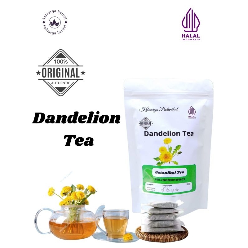

TEH DANDELION : TEH DAUN DANDELION : TEH KOLESTEROL : TEH DIET | ISI 30 TEABAG