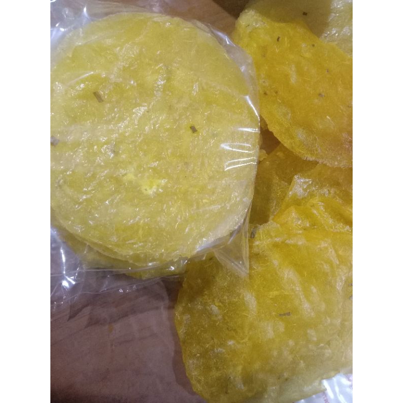 

Krupuk SAMILER mentah.