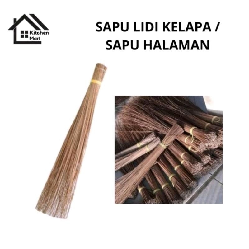 sapu lidi taman tanpa gagang