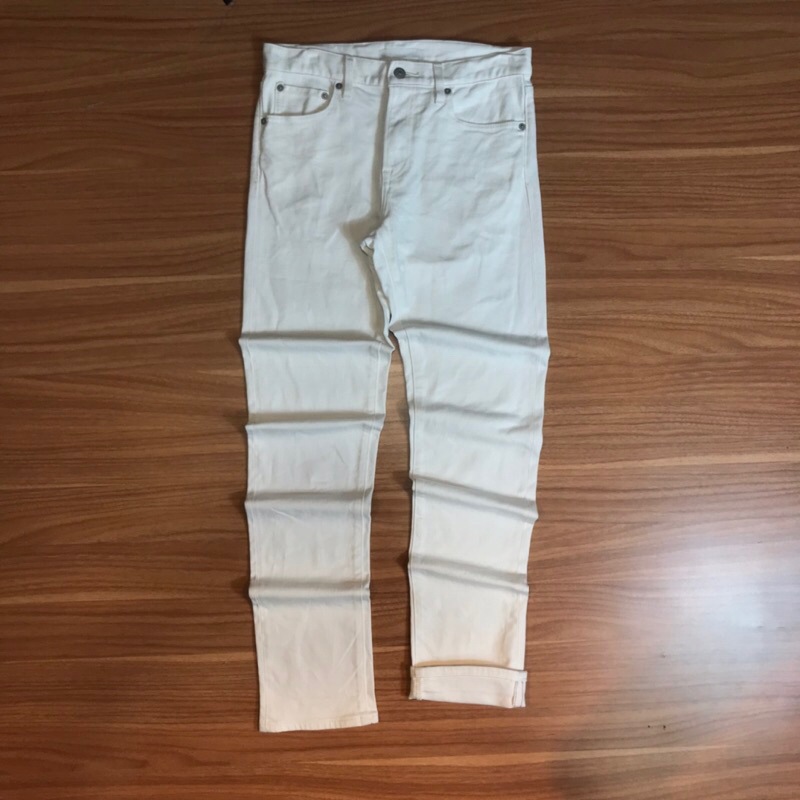 Celana Jeans Uniql* Selvedge Second Like New Original