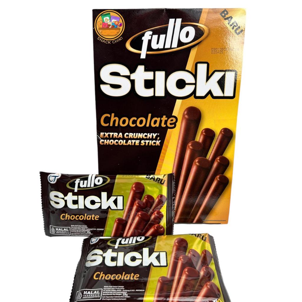 

STICKI FULLO CHOCOLATE 25 gram - ( HARGA 1 BOX ) ISI 12