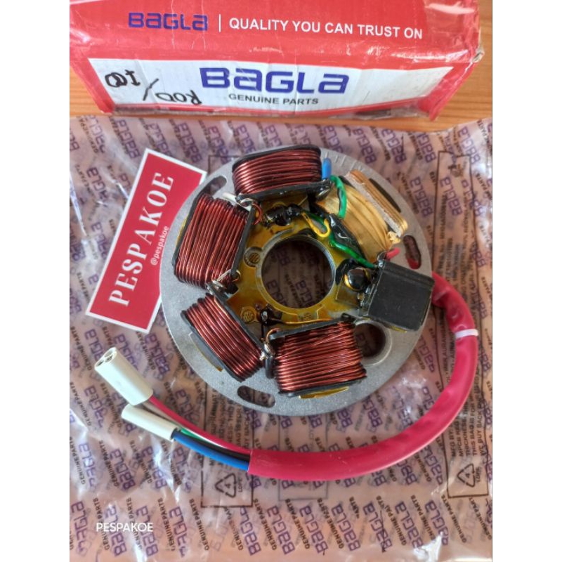 spul spull CDI set Vespa komplit Bagla