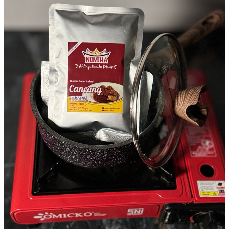 

Bumbu Cancang Instan Nomiha 350g & 200g