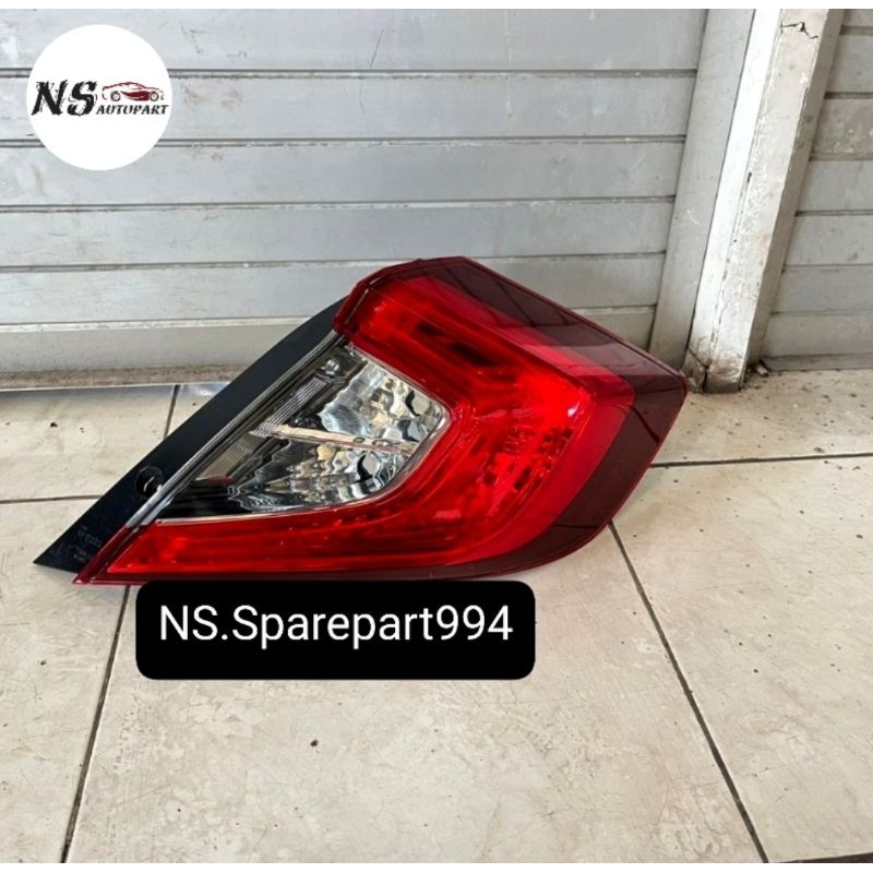 stoplamp lampu belakang civic turbo