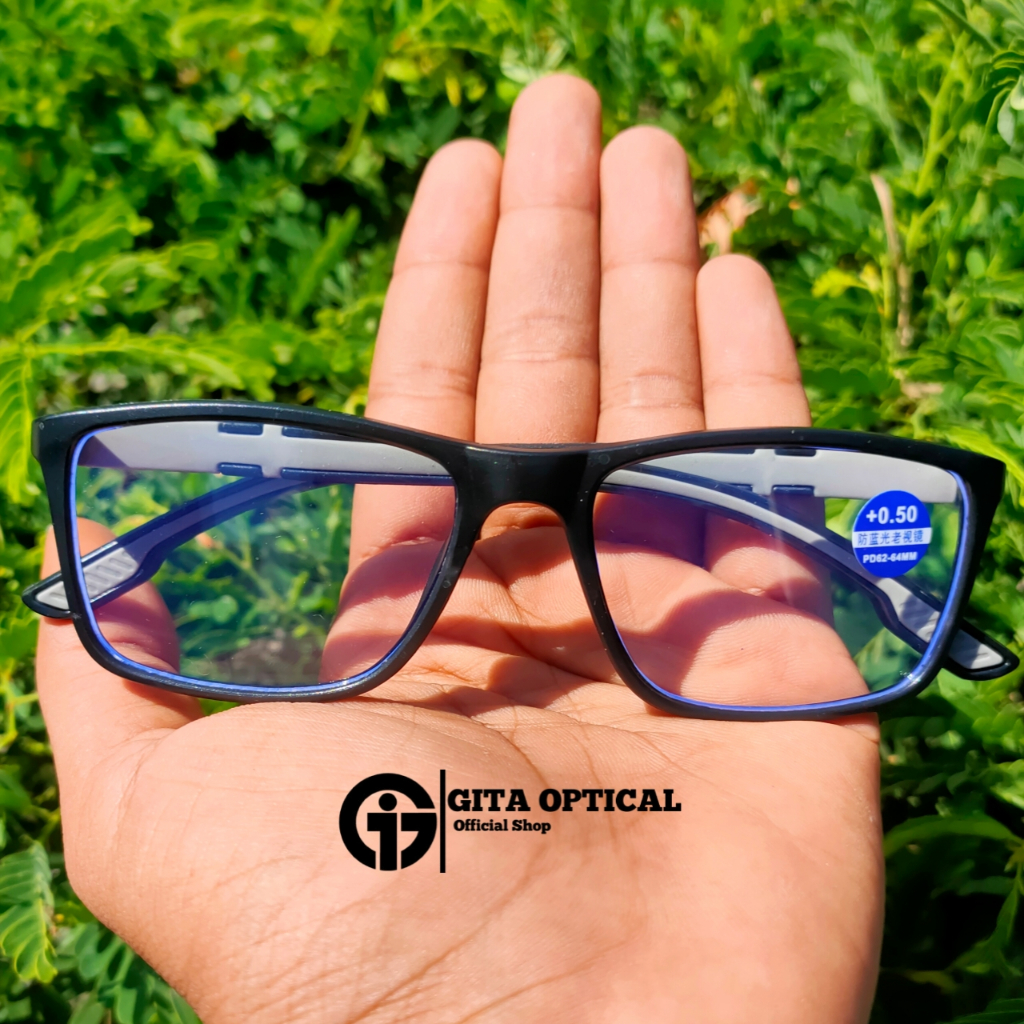 kacamata baca anti radiasi pria wanita