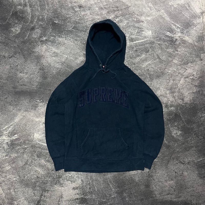 Hoodie Supreme Arc Logo Tonal Original Canada