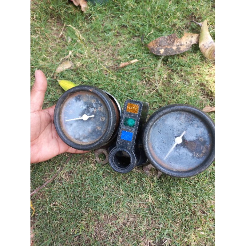 speedometer spido speedo meter bulat gl 100 gl 125 platina 79 original ori