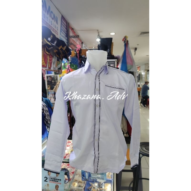 Kemeja Mahkamah Agung Pria / Kemeja Ma Pria Lengan Panjang