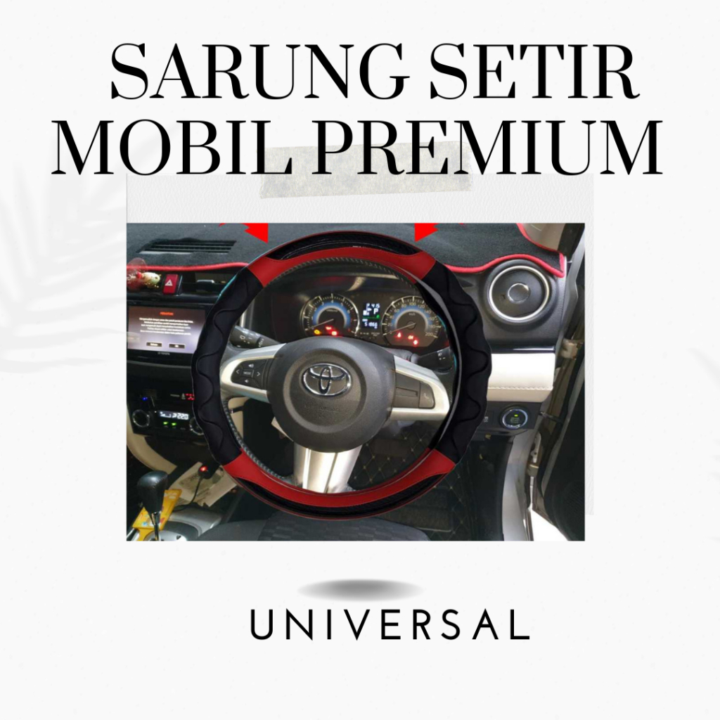 JUAL COVER STIR/ SARUNG SETIR MOBIL PREMIUM MB 807