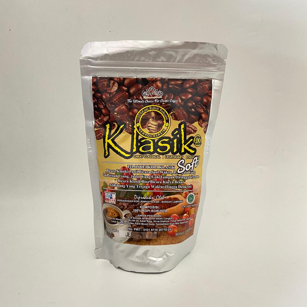 

KOPI ROBUSTA SOFT KLASIK JEMPOL SILVER 200 GR