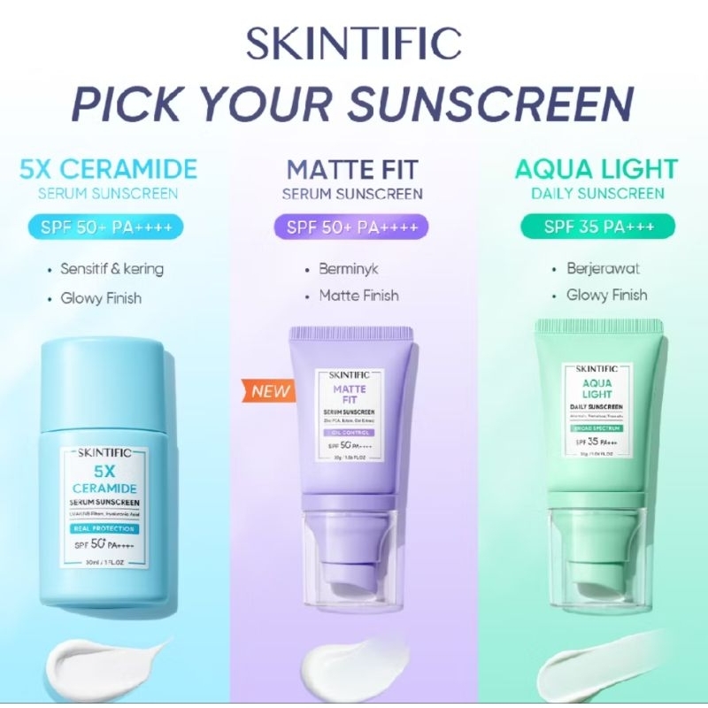 Sunscreen skintific